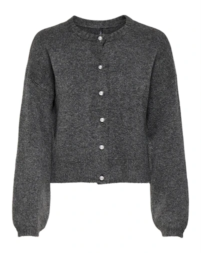 Only - ONLIsabella Cardigan - Dark Grey Melange